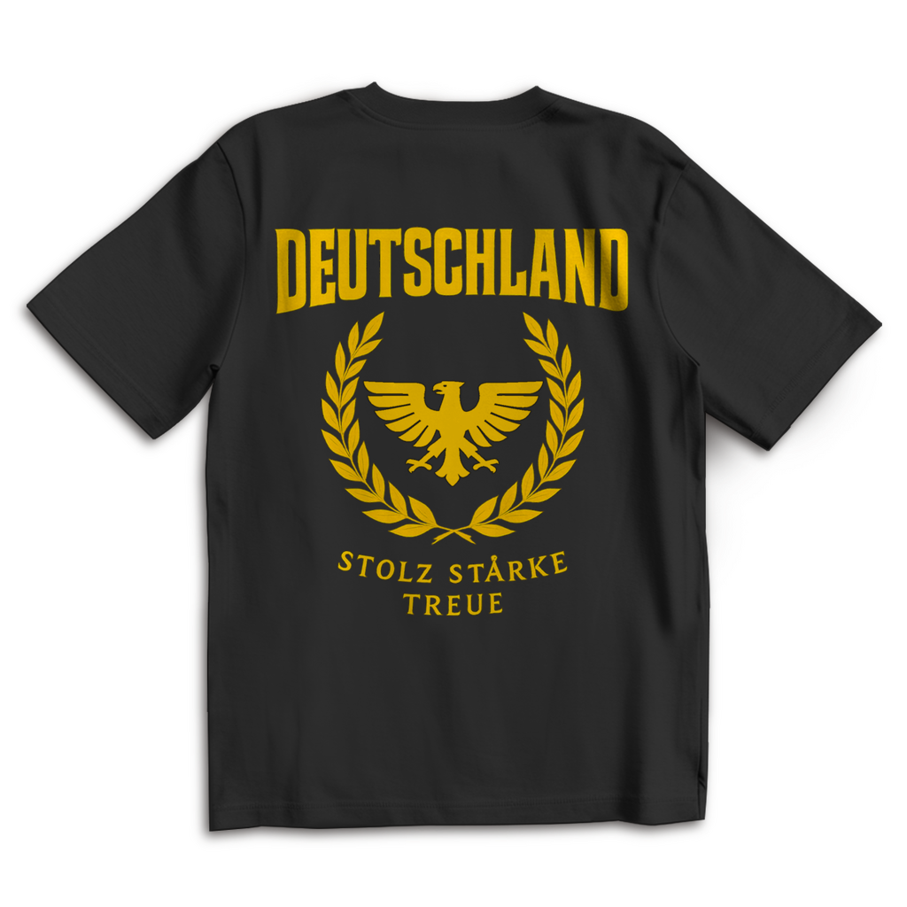 Deutschland Stolz, Stärke Treue Oversized T-Shirt