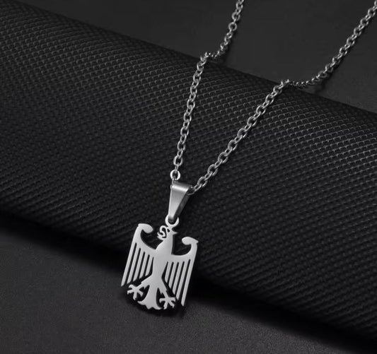 Bundesadler Kette Silber